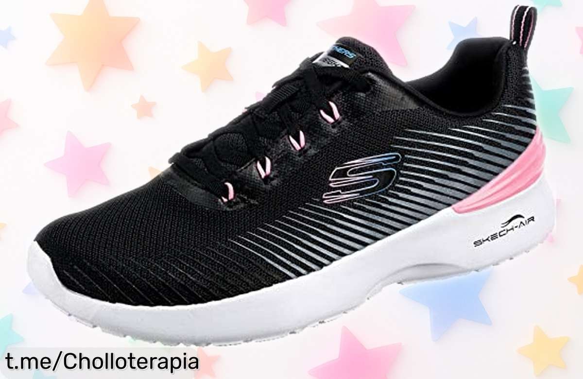 Zapatillas Skechers Skech Air Dynamight, con ventilación y lavables: ¡un chollazo a precio loco que volará del stock! Tu oportunidad de lucir estilo y frescura está aquí.