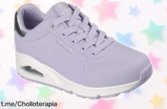 Zapatillas Skechers Uno Golden Air con enfriamiento rápido y ajuste fácil a precio locazo que vuela, ¡no te quedes sin las tuyas y siente la frescura en tus pies!