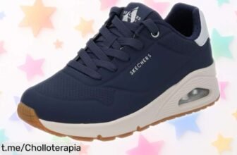 Zapatillas Skechers Uno Golden Air para mujer con aire fresco y soporte increíble, ¡ahora a un precio brutal! No dejes pasar esta oportunidad única de sentirte genial.