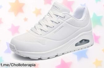 Zapatillas Skechers Uno para mujer: Modernas, duraderas y a un precio nunca visto ¡No dejes pasar este chollo que se agota volando!