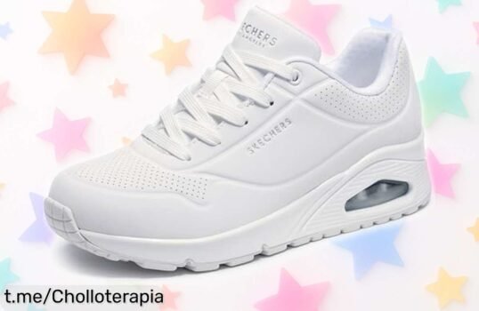 Zapatillas Skechers Uno para mujer: Modernas, duraderas y a un precio nunca visto ¡No dejes pasar este chollo que se agota volando!