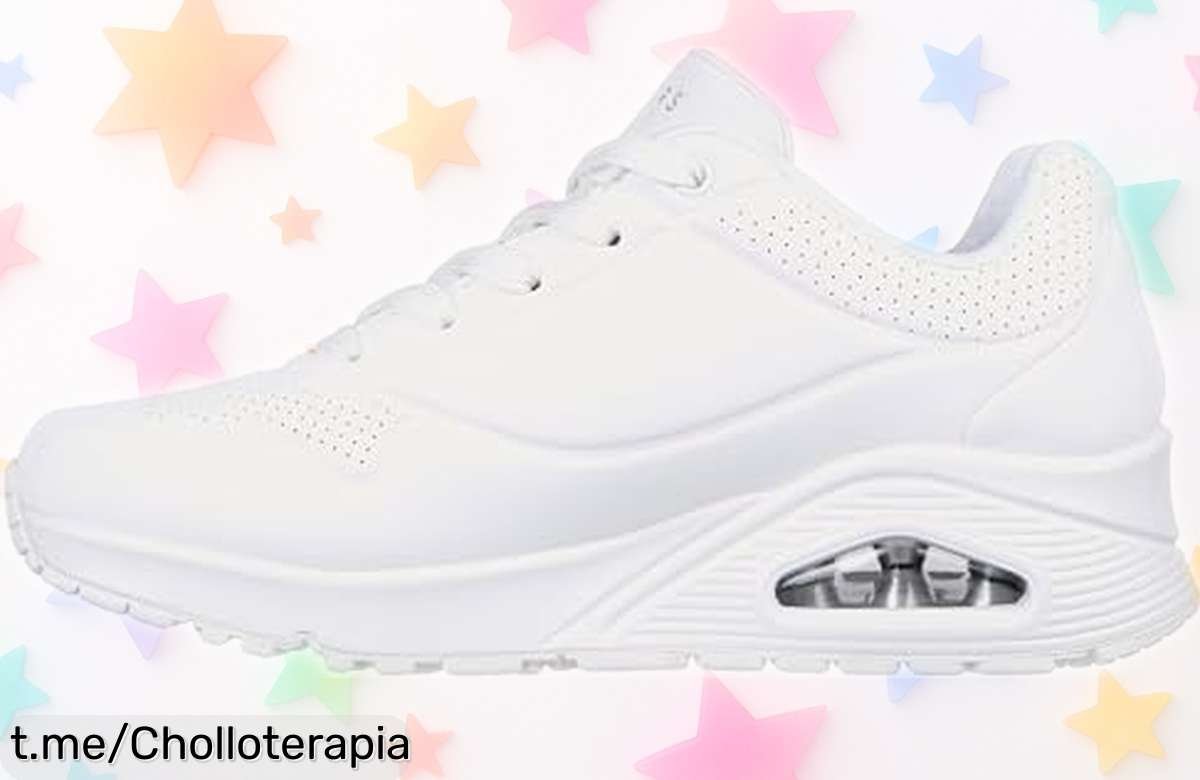 Zapatillas Skechers de mujer con amortiguación y estilo moderno a un precio ridículo que no verás más; ¡aprovéchalas antes de que vuelen!