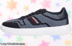 Zapatillas Tommy Hilfiger para hombre, cómodas y modernas con suela Cupsole a precio tirado de locura: ¡hazte con ellas antes que se agoten!