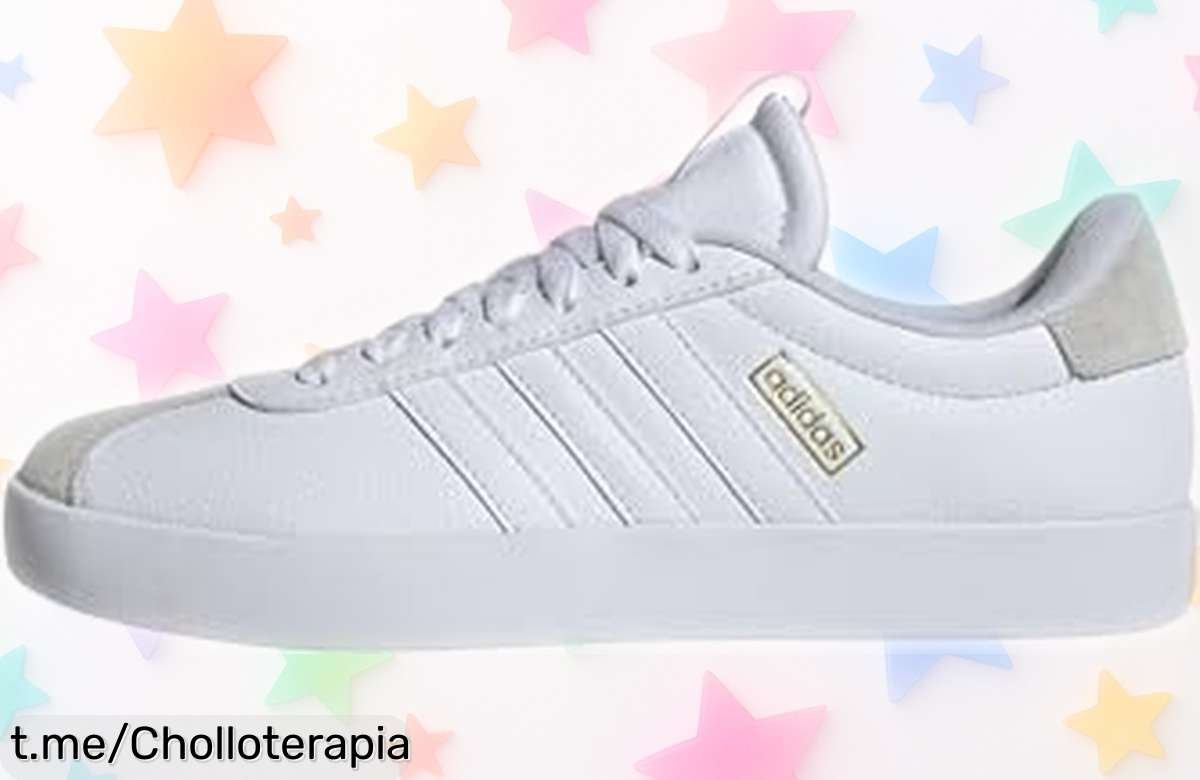 Zapatillas adidas VL Court 3.0 para mujer: calidad clásica a un precio de locura que no volverás a ver, ¡aprovéchalo antes que se agoten!
