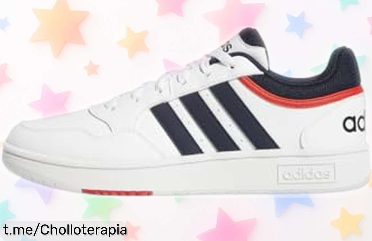 Zapatillas clásicas adidas Hoops 3.0 a precio loco, diseño atemporal que nunca falla; no dejes escapar este ofertón, ¡hazte con ellas antes que vuelen!