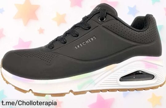 Zapatillas de mujer Skechers Uno, ¡súper resistentes y ajustables! Ofertón que no se repite, corre por ellas antes de que desaparezcan.