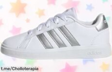 Zapatillas de tenis para niños adidas Grand Court, un ofertón a precio loco que hará que corran con estilo y comodidad, ¡aprovéchalo antes de que se acaben!