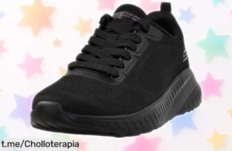 Zapatillas deportivas Skechers Bobs Squad Chaos Face Off a un precio increíble: ¡aprovecha esta oferta antes de que se agoten y dale ese toque especial a tus pasos!