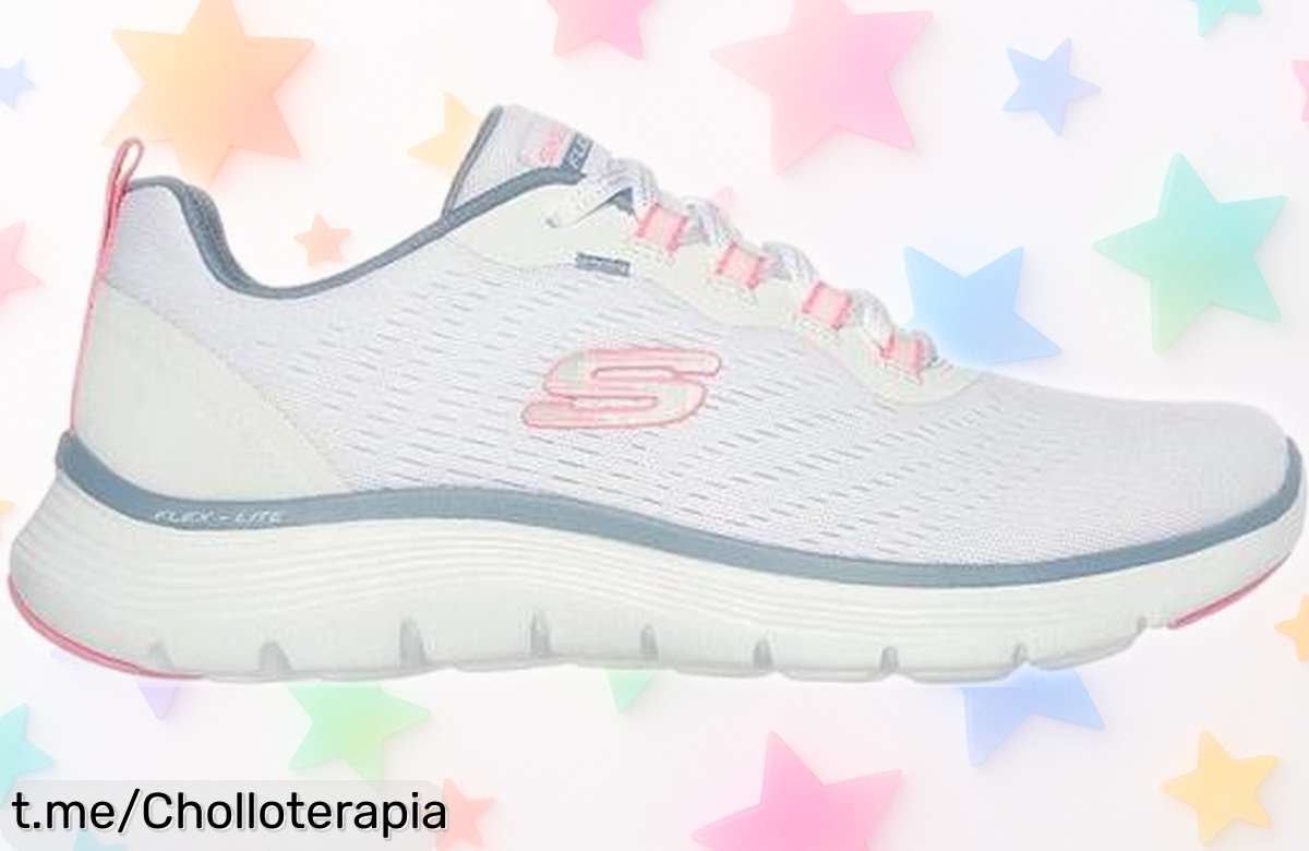Zapatillas deportivas Skechers Flex Appeal 5.0, ¡dile adiós a las excusas y camina con estilo! Aprovecha el precio loco que no se repetirá y siente la ligereza en cada paso.