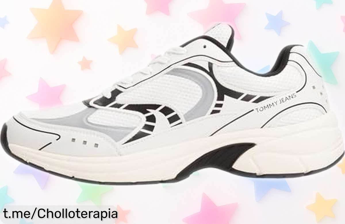 Zapatillas deportivas Tommy Hilfiger Runner Sneaker para hombre, un chollazo que no se repite: diseño urbano y ajuste perfecto ¡consigue las tuyas antes de que volen!