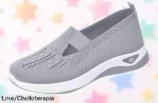 Zapatillas deportivas ortopédicas para mujer, ¡rebajadas a un precio increíble! Perfectas contra la fascitis plantar. Corre que se agotan, tu bienestar te lo agradece.