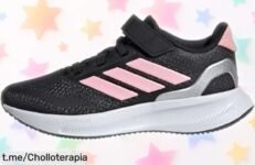 Zapatillas infantiles adidas RUNFALCON 5, un ofertón que mola: suela ultra resistente y cierre rápido a precio tirado, ¡no dejes pasar esta oportunidad para hacer feliz a tu pequeño!