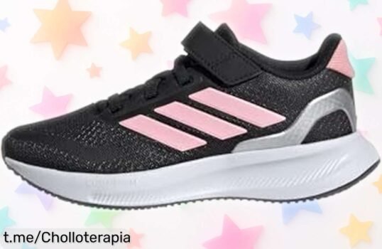 Zapatillas infantiles adidas RUNFALCON 5, un ofertón que mola: suela ultra resistente y cierre rápido a precio tirado, ¡no dejes pasar esta oportunidad para hacer feliz a tu pequeño!