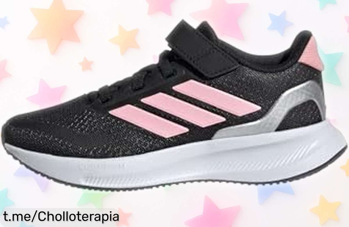 Zapatillas infantiles adidas RUNFALCON 5, un ofertón que mola: suela ultra resistente y cierre rápido a precio tirado, ¡no dejes pasar esta oportunidad para hacer feliz a tu pequeño!