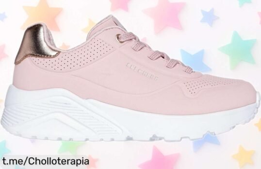 Zapatillas ligeras Skechers UNO Lite para niñas a un precio de risa: ¡Pocas unidades y este ofertón no durará! Dale a tus peques estilo y diversión antes que se agoten.