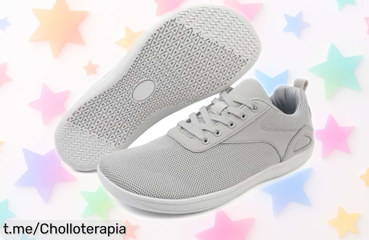 Zapatillas minimalistas ZEPYFXIT para correr con suela antideslizante a un precio loco, ¡siente la libertad de moverte sin límites y aprovecha este ofertón ya!