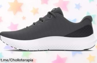 Zapatillas para correr UA Charged Surge 4 de Under Armour con ventilación y media suela a precio de escándalo, ¡hazte con ellas antes de que desaparezcan y siente la libertad en cada paso!