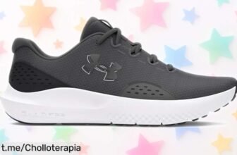 Zapatillas para correr Under Armour UA Charged Surge 4 con impulso extra y frescura en cada paso, un chollo que no puedes dejar escapar. ¡Haz tu movimiento ahora!