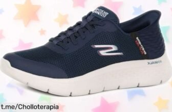 Zapatillas sin cordones Skechers Go Walk Flex a un precio loco que te hará caminar con estilo y comodidad todo el día, ¡no dejes pasar este chollazo!
