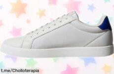 Zapatillas sneaker de Calvin Klein para hombre a precio rebajado, ¡diseño que mola y se van volando! No te quedes sin las tuyas.