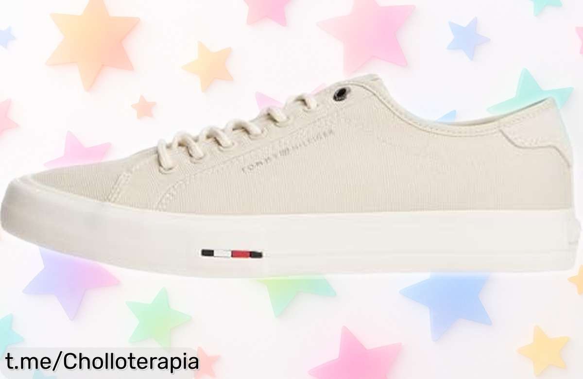 Zapatillas tipo sneaker Tommy Hilfiger, bajada de precio increíble que no verás otra vez; ¡cómpralas ahora antes de que se agoten!