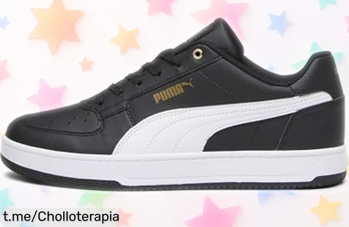 Zapatillas unisex PUMA Caven 2.0 con suela antideslizante a precio loco, acaban de bajar para que las tengas ya ¡corre antes de que vuelen y asegúrate estilo y seguridad en tus pasos!