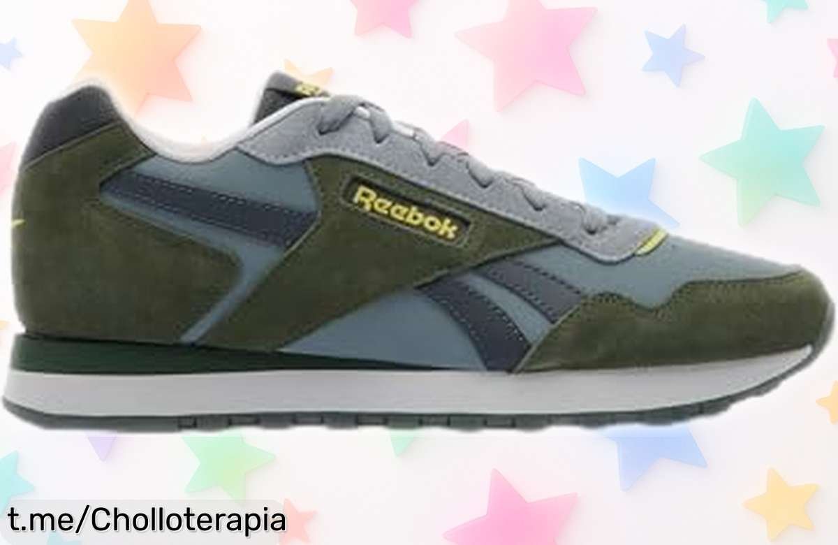 Zapatillas unisex Reebok Glide con suela antideslizante a precio de escándalo, ¡no te quedes sin las tuyas antes de que se agoten!