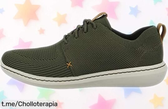 Zapatillas urbanas Clarks Step Urban Mix con suela ligera y amortiguación al mejor precio, ¡agárralas ya antes de que se esfunden!