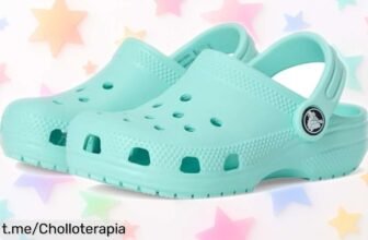 Zuecos Classic Clog T de Crocs para peques a precio ridículo, ¡sensación de libertad y diversión en sus pies que no te querrás perder! ¡Aprovecha antes de que se agoten!