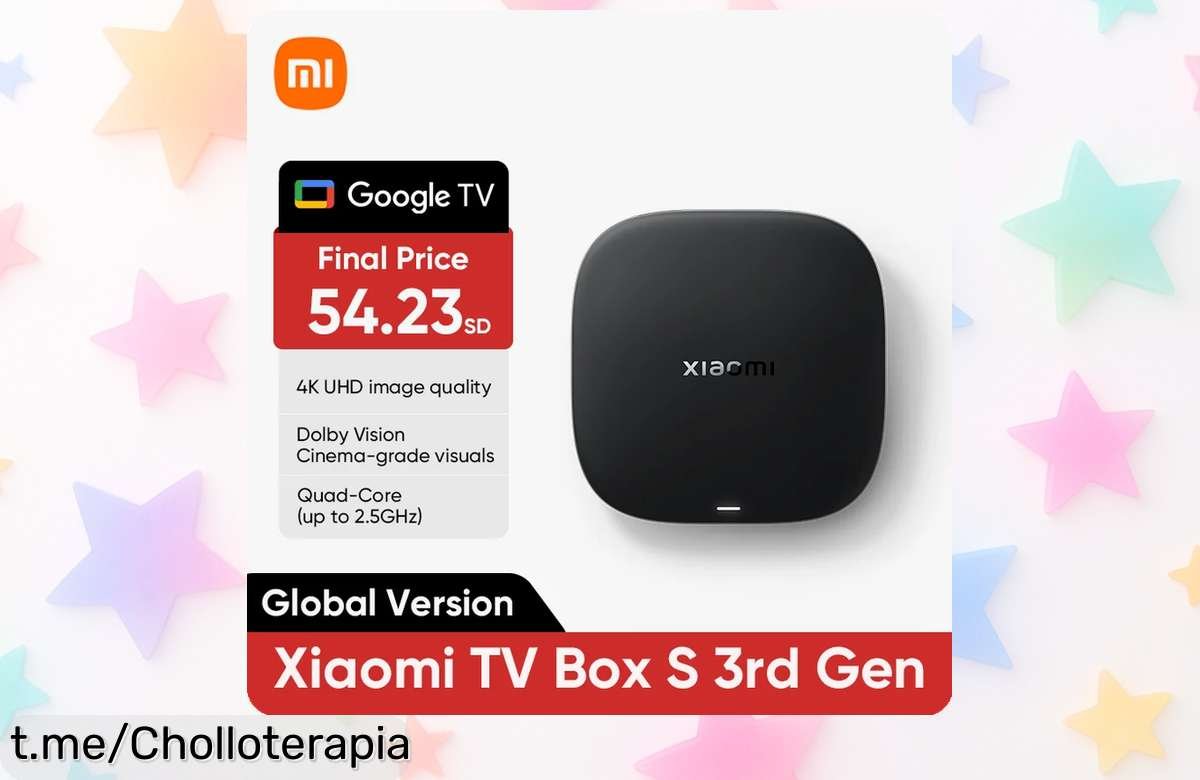 Asombrosa Xiaomi Mi TV Box S 3ª generación a precio de risa: disfruta de tus pelis en 4K y convierte tu hogar en el mejor cine ¡No te quedes sin ella!