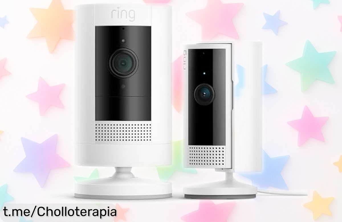 Increíble pack de cámaras wifi Ring (Stick Up Cam + Indoor, 2ª gen.) a precio irreal: ¡controla tu hogar y siente la tranquilidad que mereces! Corre, ¡las unidades se agotan rapidísimo!