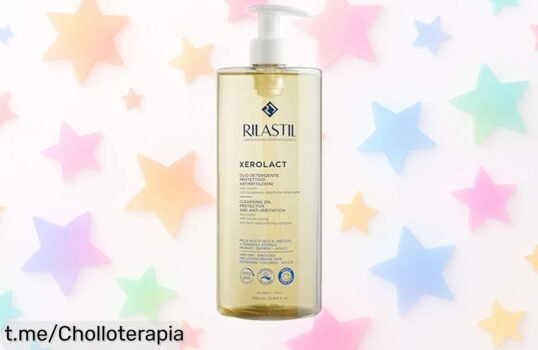 Aceite limpiador y gel hidratante Rilastil Xerolact, calma el picor y cuida a toda la familia. ¡Oferta única en 1000 ml por un precio loco que no te puedes perder!