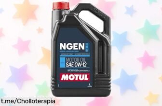 Aceite para motores híbridos Motul Ngen 0W12 en pack de 4 litros, ¡aprovecha el precio de ganga que hará rugir tu motor con fuerza!