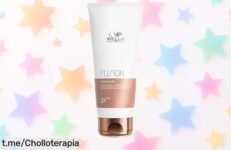 Acondicionador Wella Professionals Fusion: el ofertón que repara y fortalece tu cabello seco, ¡siente la suavidad y brillo en cada aplicación a un precio nunca visto!