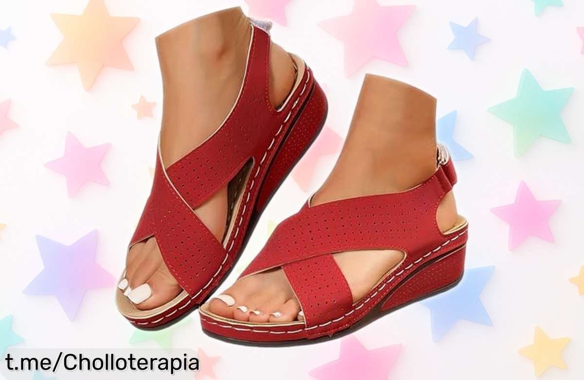 Alivio instantáneo con sandalias ortopédicas para mujer que cuidan tus pies. ¡Aprovecha el precio de escándalo y siente la diferencia ya!