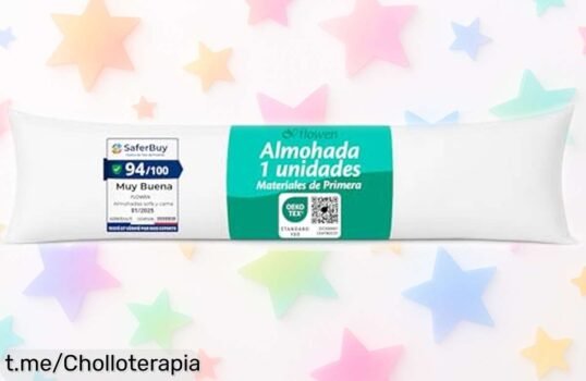 Almohada rectangular Flowen hipoalergénica, súper suave y fácil de lavar: una oferta increíble que transforma tu descanso a un precio jamás visto, ¡no te quedes sin la tuya!