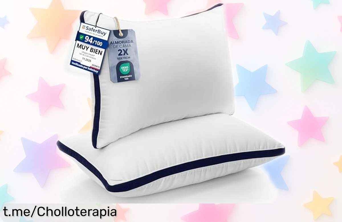 Almohadas Utopia Bedding que no se aplastan ni resbalan: ¡un ofertón increíble para dormir como un rey y despertar feliz! ¡No dejes pasar esta oportunidad única!