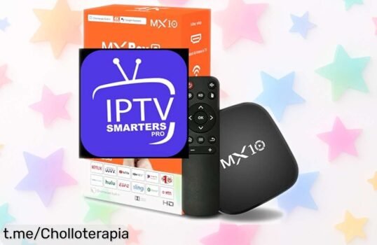 Android TV Box con más de 100.000 canales y imagen 4K, ¡preparado para disfrutar tus pelis y series! Ofertón irresistible que no deberías dejar escapar, date prisa y cómpralo ya.