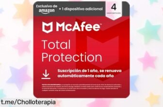 Antivirus McAfee Total Protection para 5 dispositivos con VPN a precio de risa: ¡protege tu hogar y navega tranquilo, no te lo pierdas!