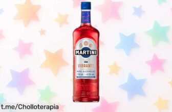 Aperitivo sin alcohol Martini Vibrante 75cl para tus cócteles, con botánicos únicos y precio regalado que no puedes dejar escapar; dale alegría a tus reuniones ya mismo.