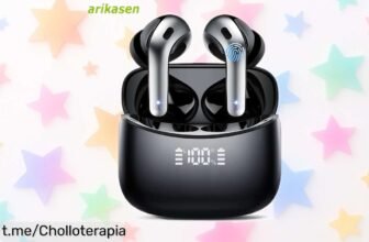Asombrosos auriculares Bluetooth con 52 horas de batería y cancelación de ruido, ¡rebajados a un precio que parece un regalo! No te quedes sin los tuyos y disfruta al máximo.