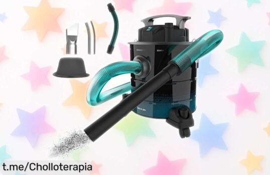 Aspirador de cenizas Cecotec Conga Ash 5000 Free a precio loco, limpia hasta las brasas más rebeldes para disfrutar sin preocupaciones: ¡no te quedes sin el tuyo y hazlo brillar!