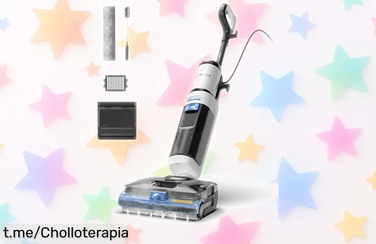 Aspiradora y limpiadora a vapor Tineco Floor One S6 Stretch: magia en tu suelo por un precio de risa que no podrás dejar escapar. ¡Consíguela ya!