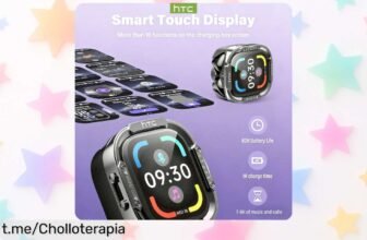 Auriculares Bluetooth HTC NE70 con pantalla táctil y traductor de IA a un precio de escándalo que hará que no quieras perderte esta oportunidad única ¡Llévatelos ya!