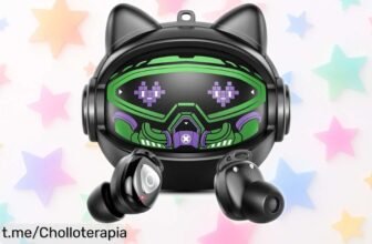 Auriculares inalámbricos Bluetooth con diseño giratorio y sonido brutal, ahora a precio loco para que disfrutes música de calidad sin parar ¡No te quedes sin ellos!