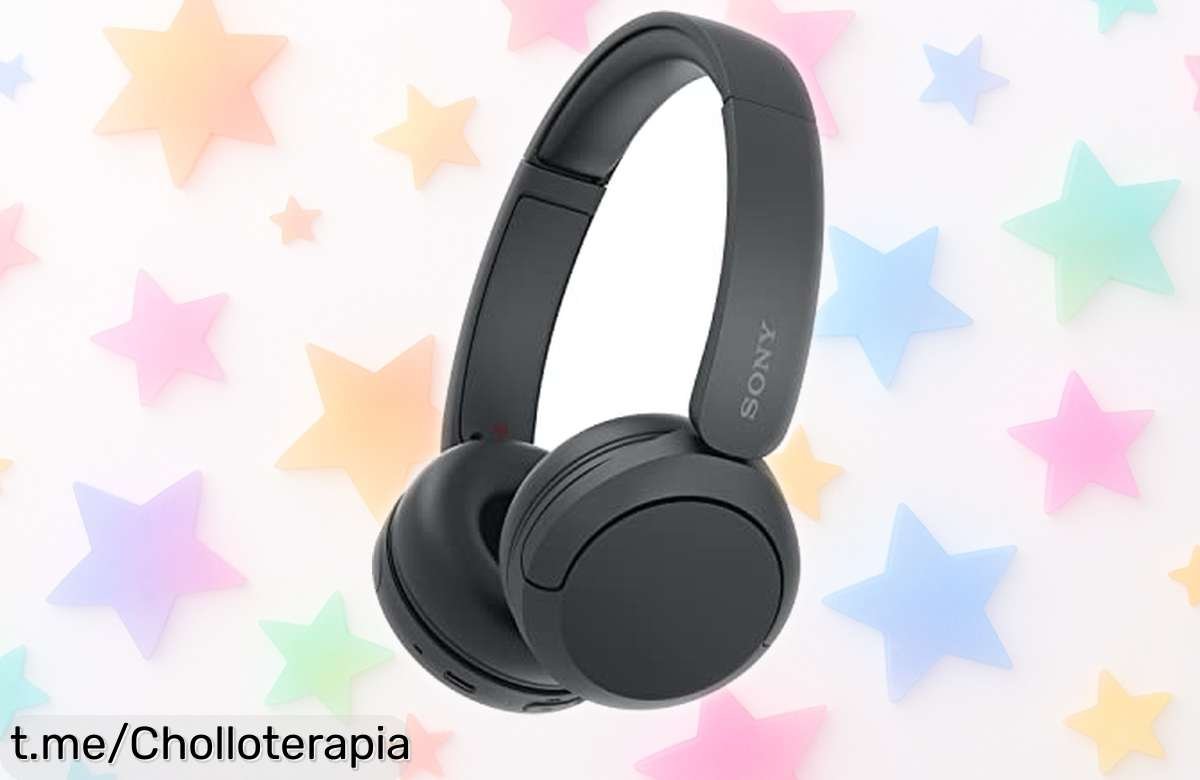Auriculares inalámbricos Sony WHCH520 con sonido brutal y 50 horas de batería a un precio que no puedes dejar pasar, ¡hazte ya con ellos y disfruta al máximo!