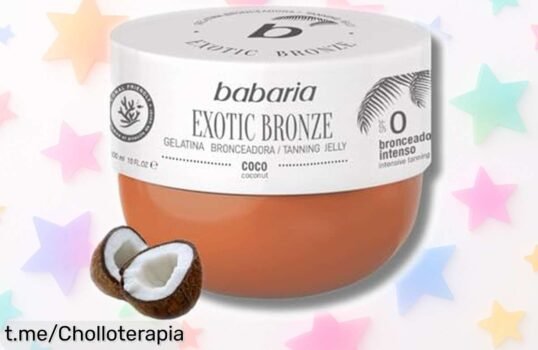 Autobronceador corporal Babaria Exotic Bronze Coco F0, ¡bronceado intenso y duradero al precio más loco que puedas imaginar! No dejes pasar esta oportunidad única.