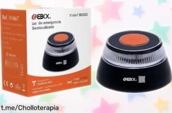 Baliza de emergencia DGT V16 que se enciende sola y se pega al coche, perfecta para avisar desde lejos: ¡no dejes pasar este precio loco!