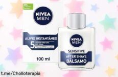 Bálsamo after shave NIVEA MEN Sensitive, la solución perfecta para pieles sensibles que calma de inmediato; ¡aprovéchalo ya antes de que desaparezca este ofertón!