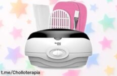 Baño de parafina Boston Tech que calienta al instante y alivia dolores, precio loco en un chollazo lujoso para consentir tus manos ¡No te lo pierdas!